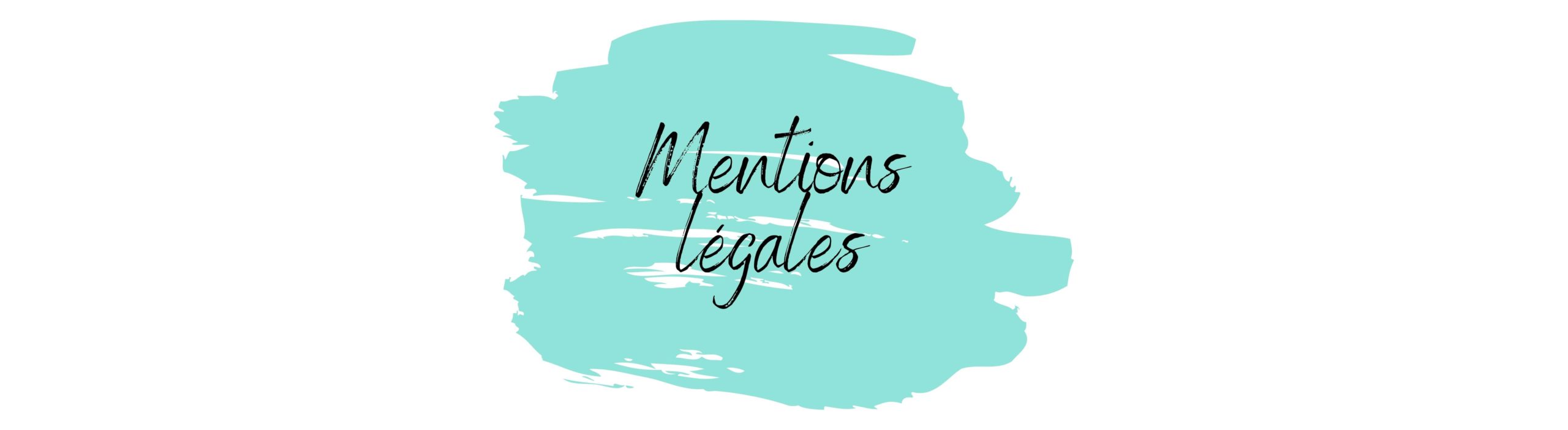 mentions légales - page