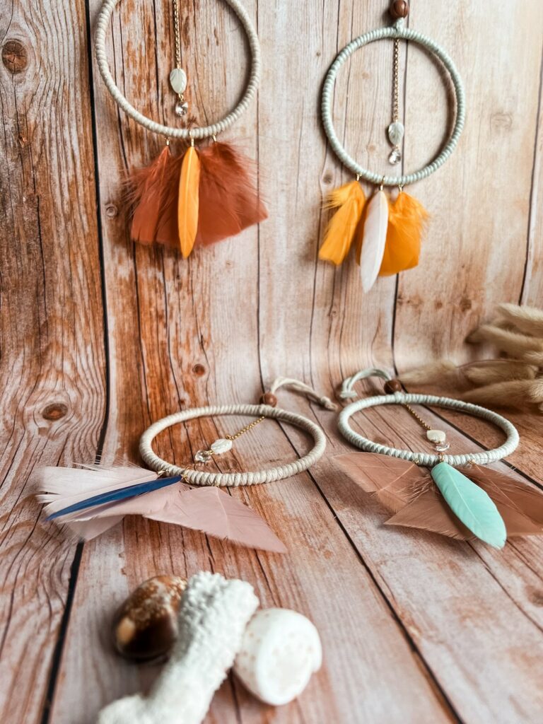 Déco plumes suncatcher mini