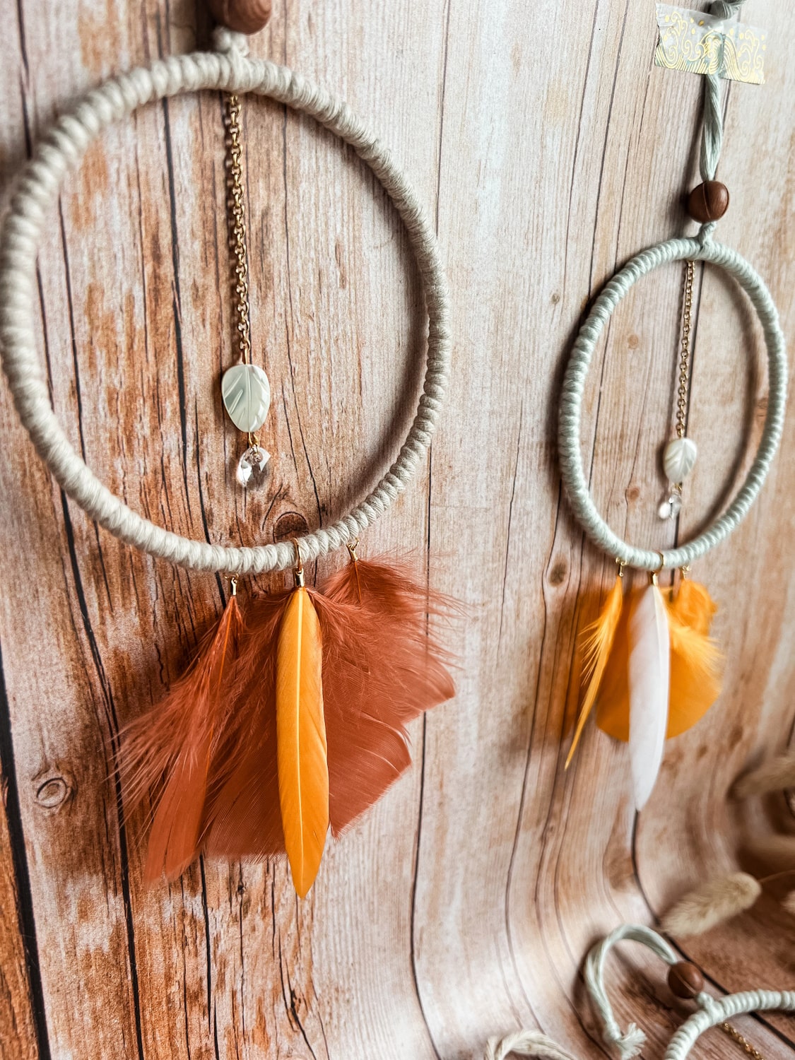 Déco plumes suncatcher mini