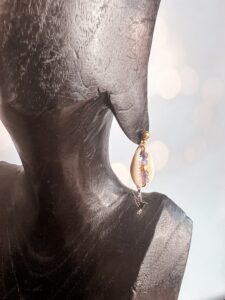 Boucles d'oreilles coquillage