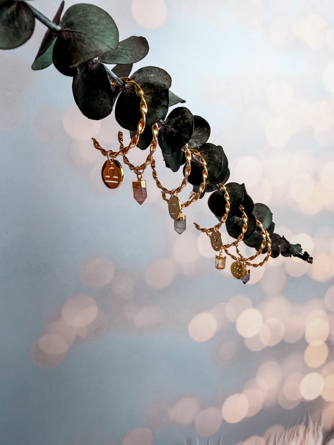 Boucles d’oreilles signe astrologique et pierre associée