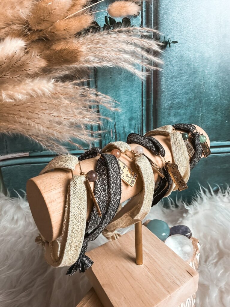 Bijou carte tarot - Bracelet pailleté